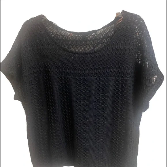 🎈SOLD 🎈CABLE & GAUGE lace blouse - Picture 1 of 6